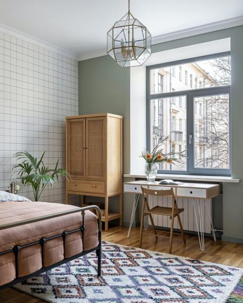 Реализованный интерьер квартиры, площадью 92 кв. 04