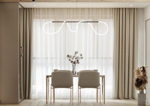 Кухня - гостиная со вторым светом - это много пространства и естественного света. 01