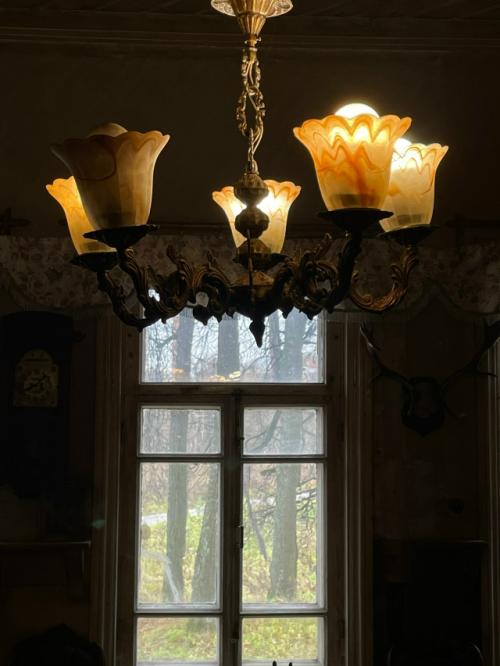 На окраине вышнего Волочка стоит единственный в городе дом в стиле модерн - деревянная усадьба купцов рябушинских. 08