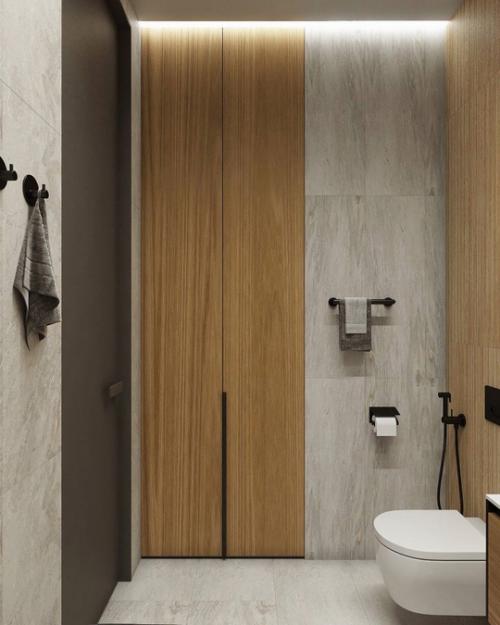 Заказчик хотел современный, технологичный и комфортный интерьер, оформленный в стиле минимализм. 07