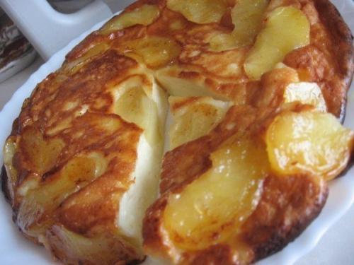 Творожно - яблочная запеканка. 01