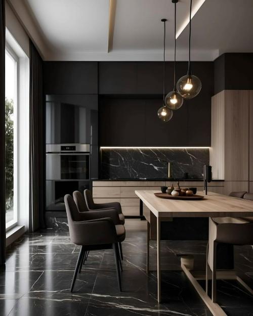 Дизайн кухни в современном стиле. 01