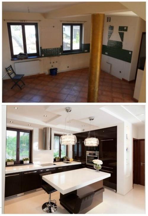 Фото удивительных преображений интерьера До и после. 07