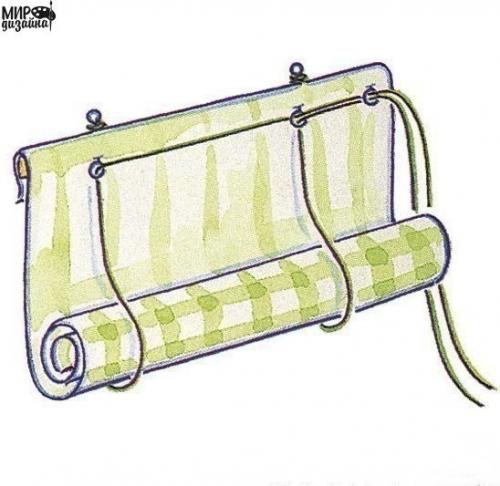 Рулонная штора?  Рулонной шторой можно закрыть окно или стеклянную дверь. 05