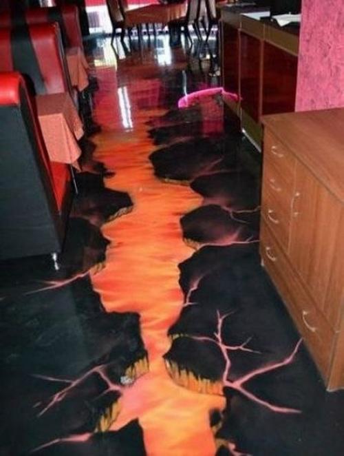 Наливные декоративные полы способны не просто украсить интерьер, а создать в вашем помещении настоящее произведение искусства.