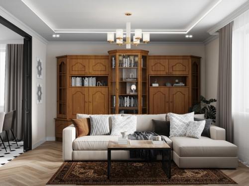 В разработке проект. 67 м кв на ул Белинского г. нижний Новгород. 07