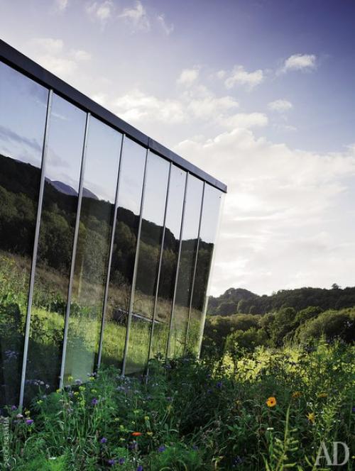 Слияние с природой: дом - невидимка в Ирландии. 02