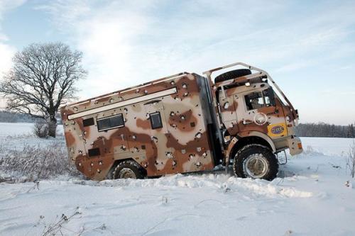 Внедорожный автодом - монстр на базе камаз 4326. 01