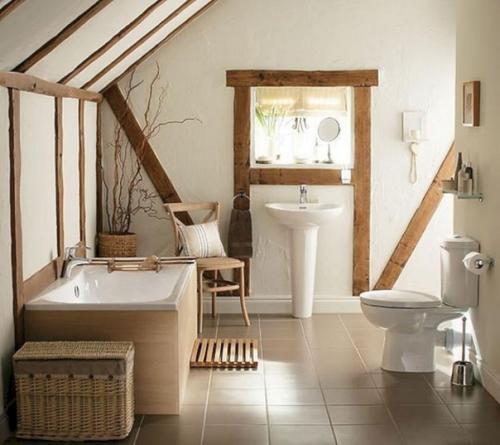 Душевный интерьер в стиле кантри. 01