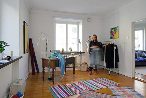 Очаровательная и уютная квартира в Швеции. 06