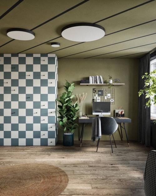 Интерьер не для всех: семейная квартира с двумя детскими. 07