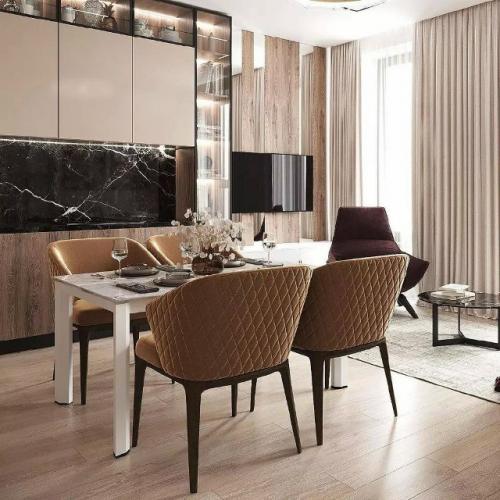 Идеальный рецепт современного интерьера: свет, геометрия и акценты. 03