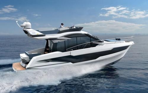 Новая моторная яхта Galeon 400 FLY. 01