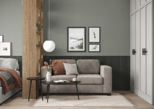 Проект небольшой квартиры 30 м 2 был выполнен для молодой девушки, которая ценит уют и комфорт. 03 Проект небольшой квартиры 30 м 2 был выполнен для молодой девушки, которая ценит уют и комфорт. 03