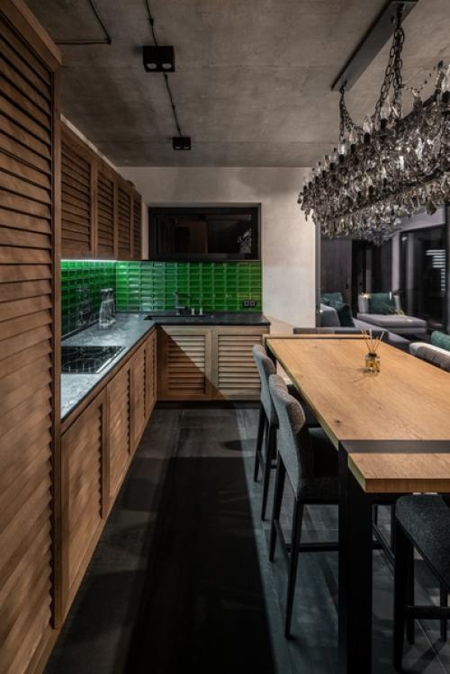 Кухня/гостиная в загородном доме. 02