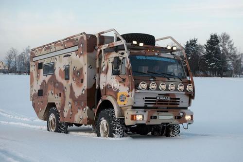 Внедорожный автодом - монстр на базе камаз 4326. 02