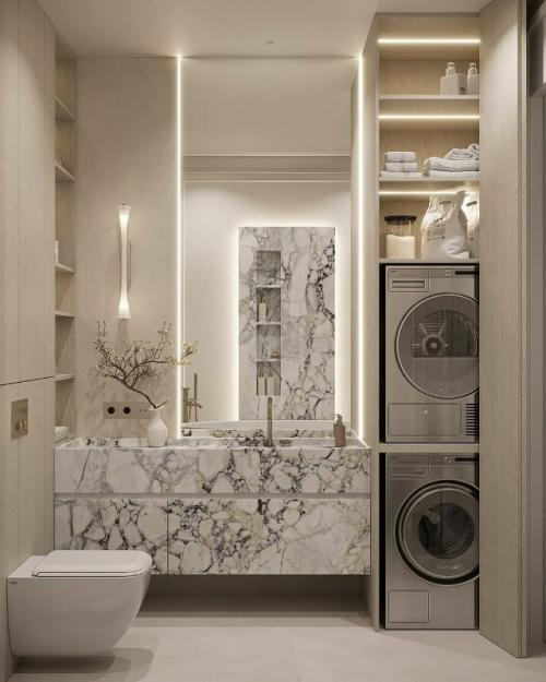 Три стильных и функциональных варианта ванных комнат эстетика, комфорт и продуманность в каждой детали. 07