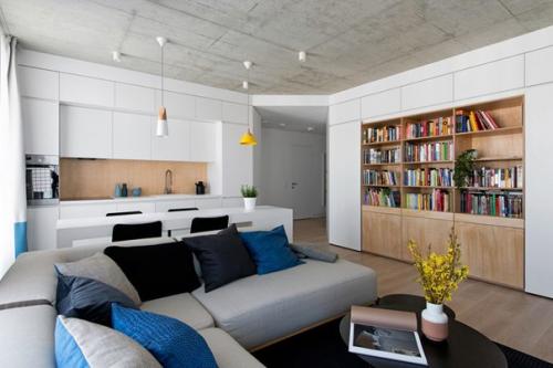 Минималистичная квартира в Вильнюсе (63 кв.