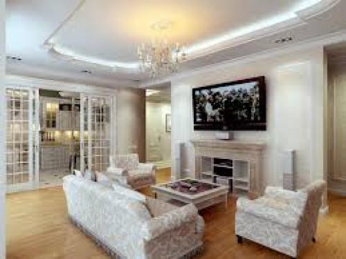 Отделка стен в гостиной: мы примеряем наряды. 02