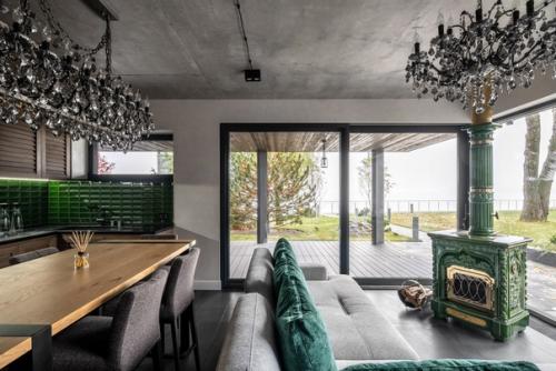 Кухня/гостиная в загородном доме. 04