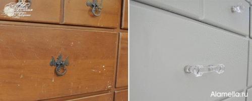 Реставрация старой мебели своими руками. 08