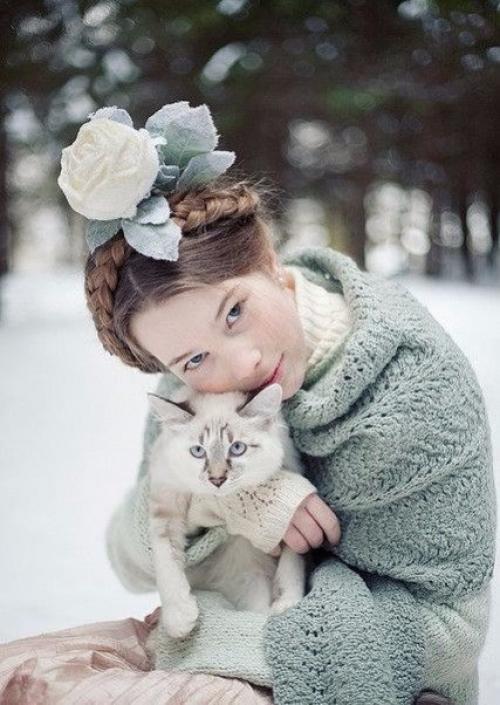 Люблю, когда идёт снег. 01