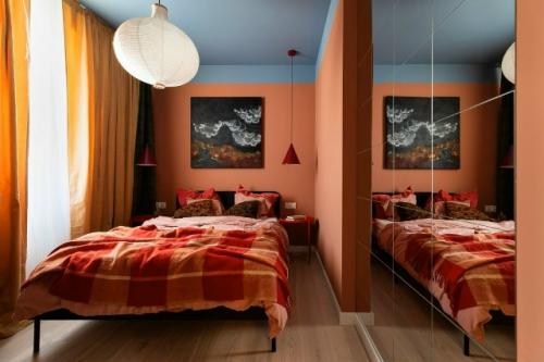 Оригинальный интерьер 1-комнатной квартиры 47 м 2 в Польше. 08