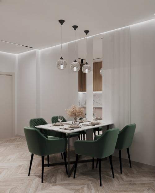 Меня часто спрашивают делаю ли я проекты не всей квартиры отвечаю - да конечно - как пример визуализации двух помещений квартиры. 04