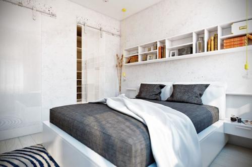 Дизайн маленькой однокомнатной квартиры площадью 25 кв. 02