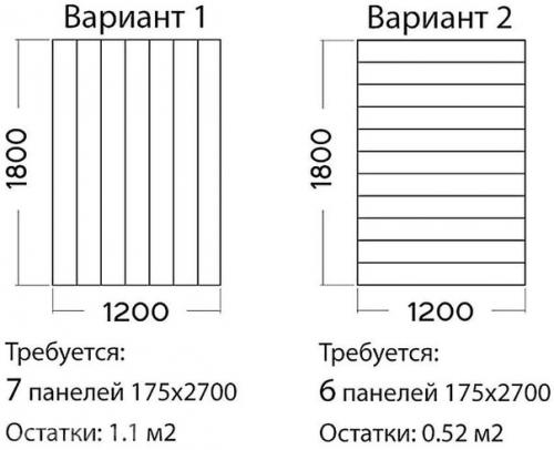 Установка панелей ПВХ. 06