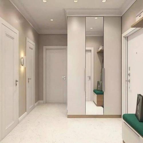 Светлый и мягкий проект двухкомнатной квартиры. 08