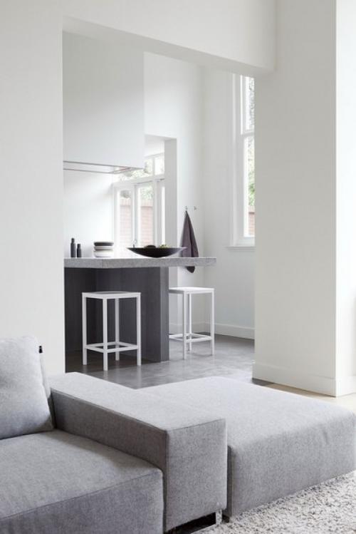 Элегантный серо - белый минимализм! 08