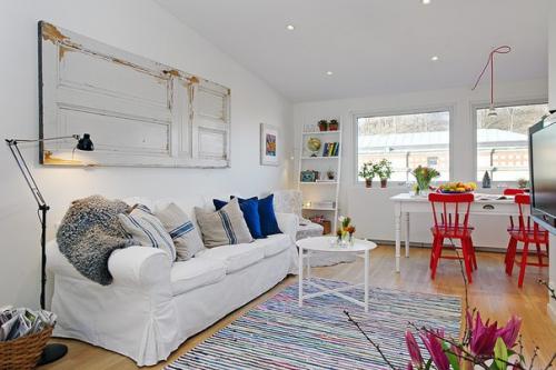 Небольшая уютная квартира в Гетеборге, Швеция. 01