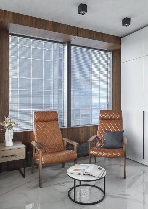 Нескучный интерьер в светлых тонах. 04