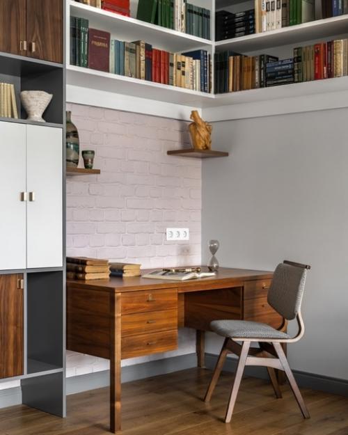 Теплый и уютный интерьер квартиры. 04