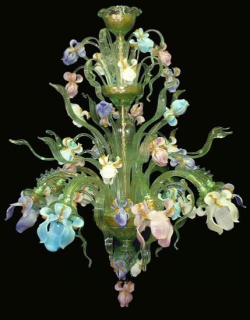 Люстры из муранского стекла: 04