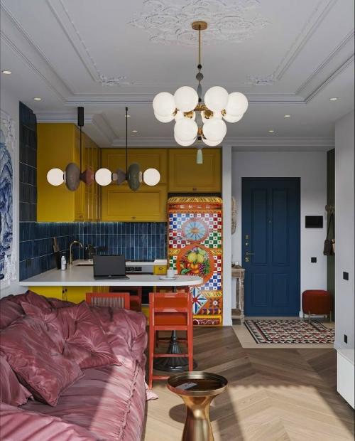 Интерьер небольшой квартиры. 01