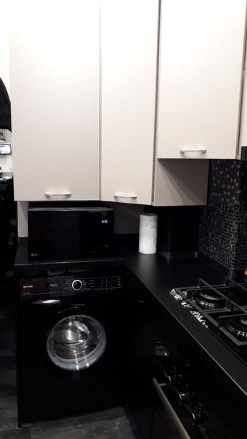 Моя любимая кухня в чёрном цвете. 06