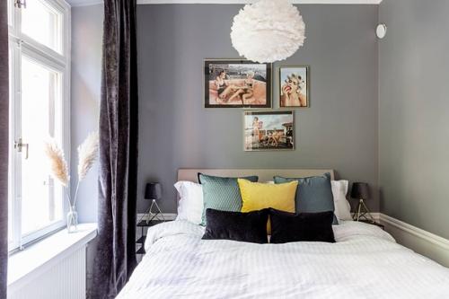 Открытый интерьер стильной скандинавской квартиры. 03