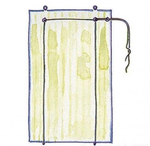 Как сделать рулонную штору. 04