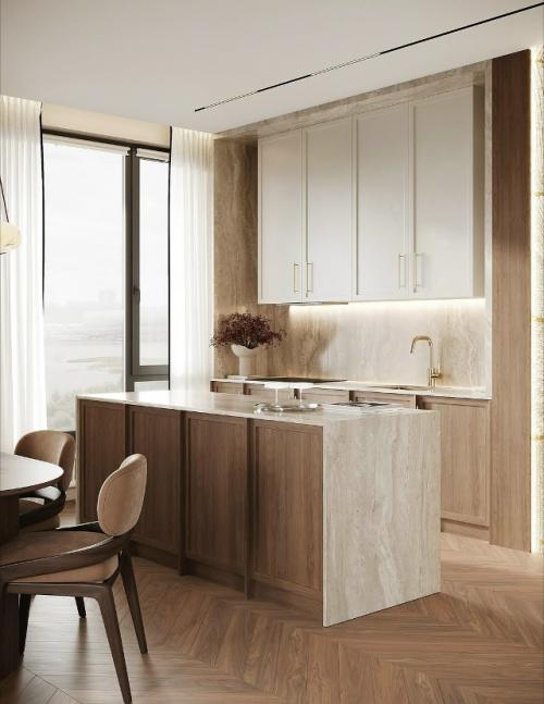 Кухня - гостиная - идеальное место для отдыха. 02