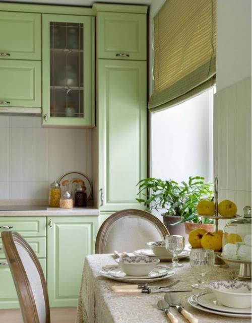 Дизайн кухни - гостиной в стиле Прованс. 02