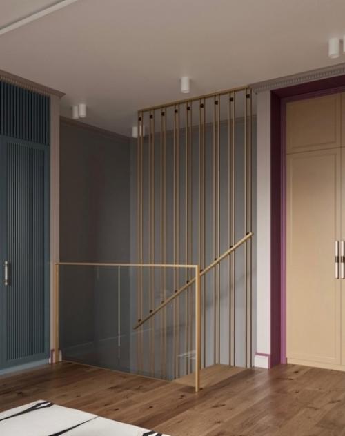 Дизайн гостиной комнаты Марии калиной привлекает внимание своей изысканностью и утонченностью. 07