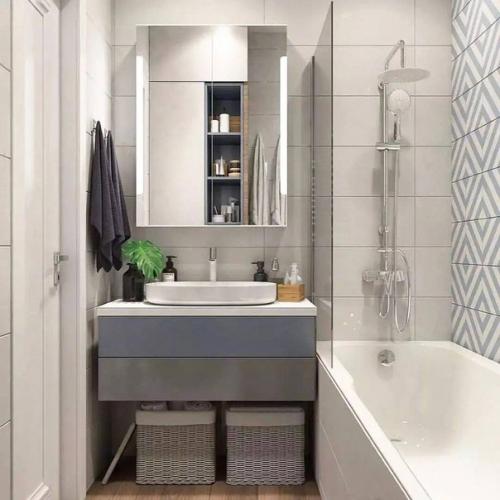 Светлый и мягкий проект двухкомнатной квартиры. 06