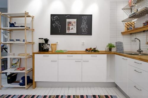 Небольшая квартира - студия в Швеции. 04