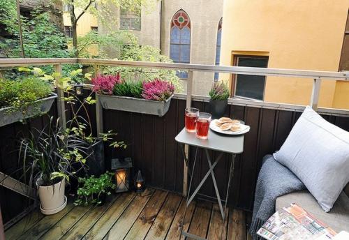 Небольшая квартира - студия в Швеции. 07