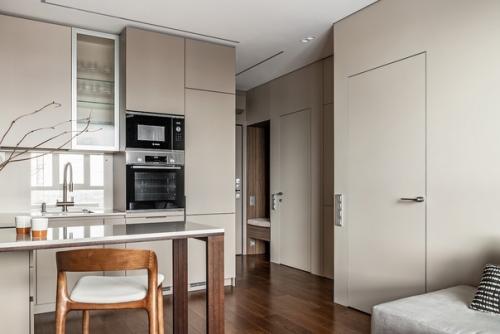 Интерьер компактной квартиры 33, 8 кв. 04