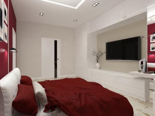 Вариант спальни от нашей студии. 03