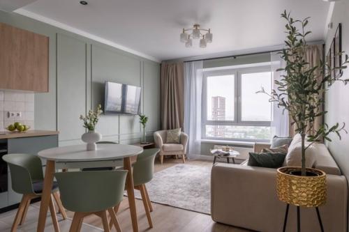 Интерьер 1-комнатной квартиры 40, 5 кв. 02