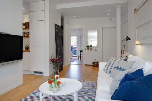 Небольшая уютная квартира в Гетеборге, Швеция. 06